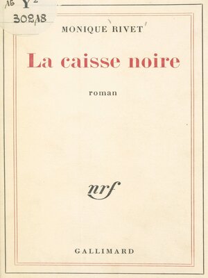 cover image of La caisse noire